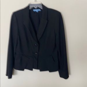Black womens Antonio melani suit jacket size 10